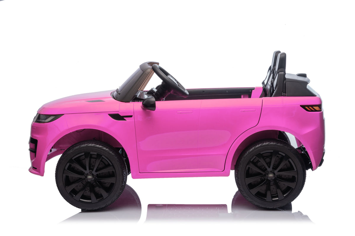 Range Rover Sport 24V elbil för barn – 2 personer, rosa