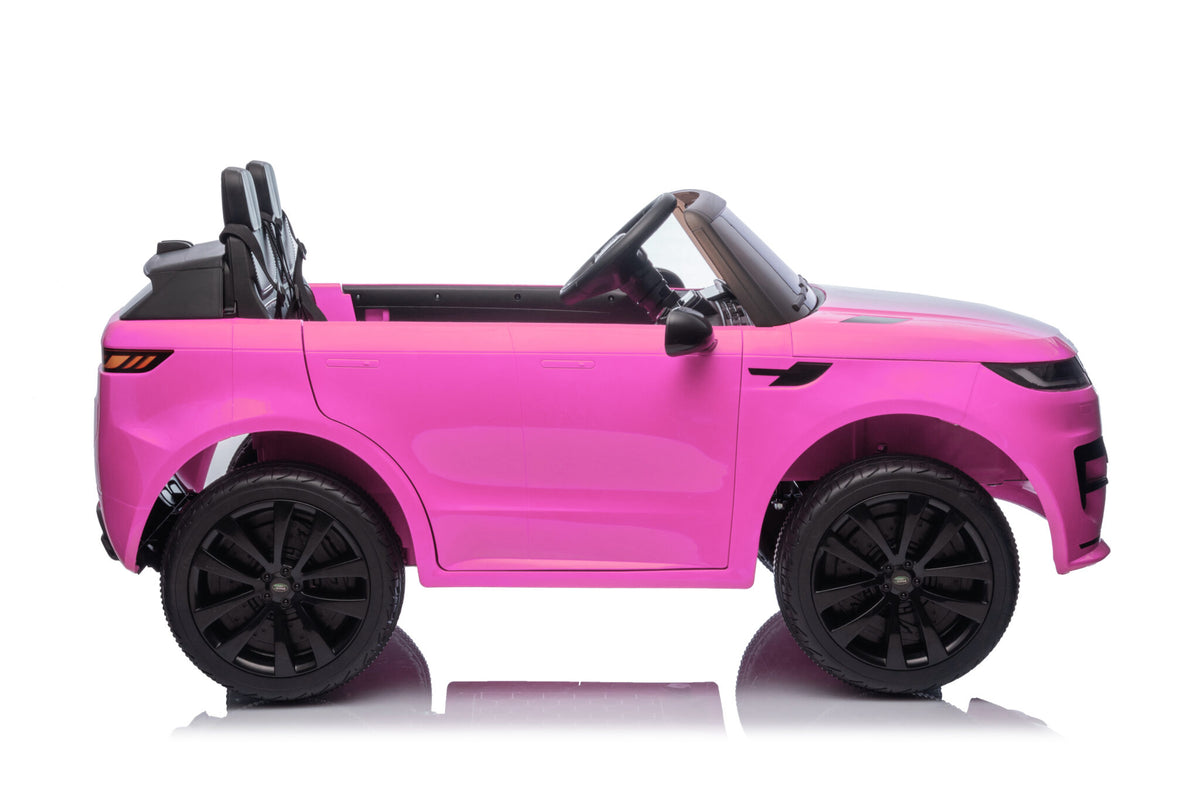 Range Rover Sport 24V elbil för barn – 2 personer, rosa