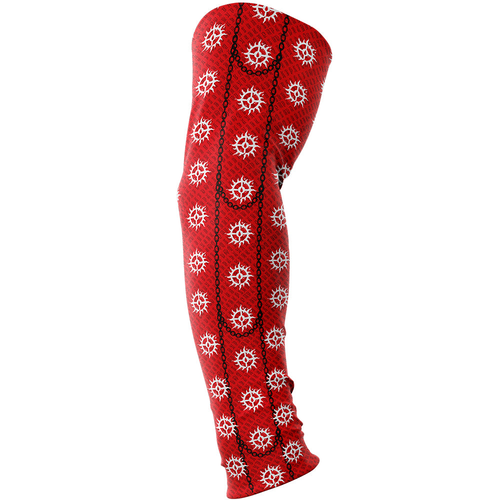Diablo 4 Cathedral of Light seamless gaming arm sleeve red, XL