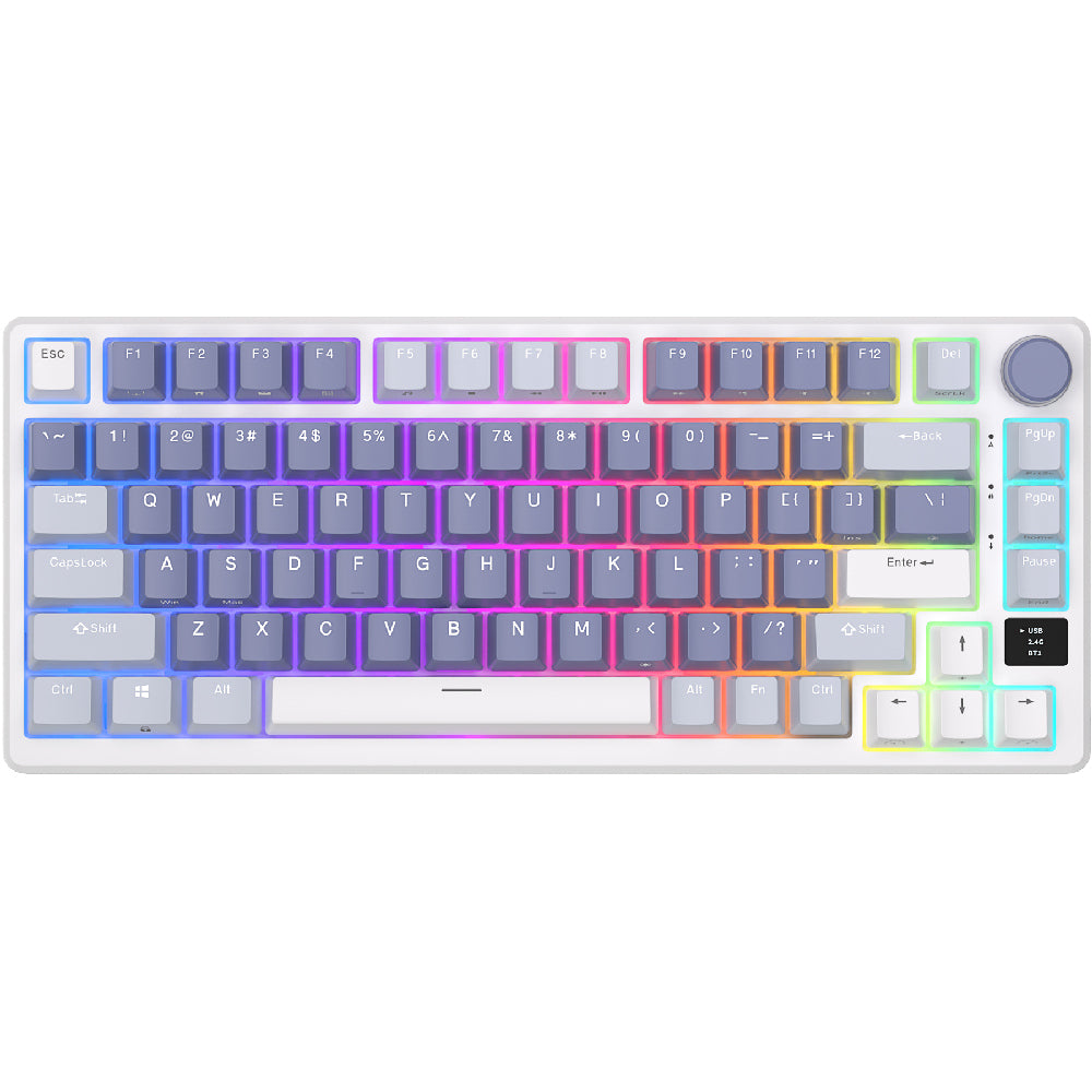 Royal Kludge M75 OLED 81K Ocean Blue - RGB ANSI (ENG) wireless