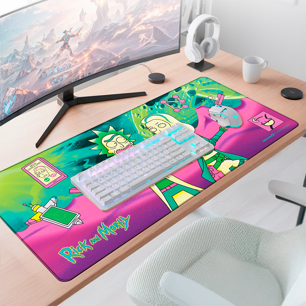 Rick and Morty: Space Beth Adventure Mousepad, XL