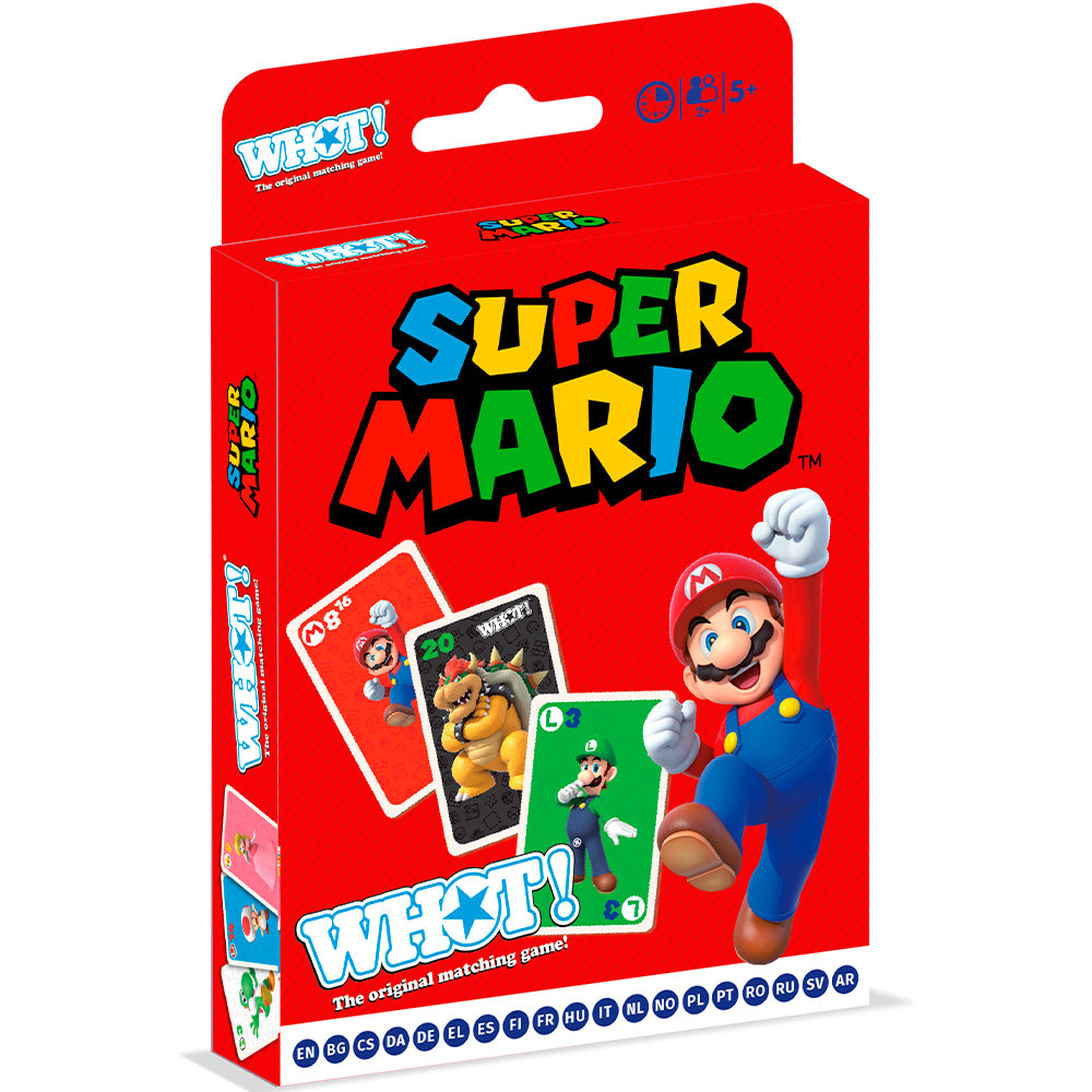 Winning Moves Super Mario - WHOT Multillingual