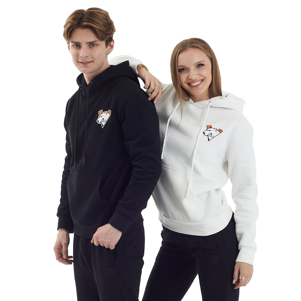 Virtus.pro Hoodie classic w/pocket white, XL