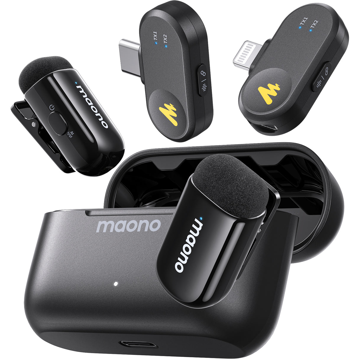 MAONO WM622 PBC2 Wireless Mic System