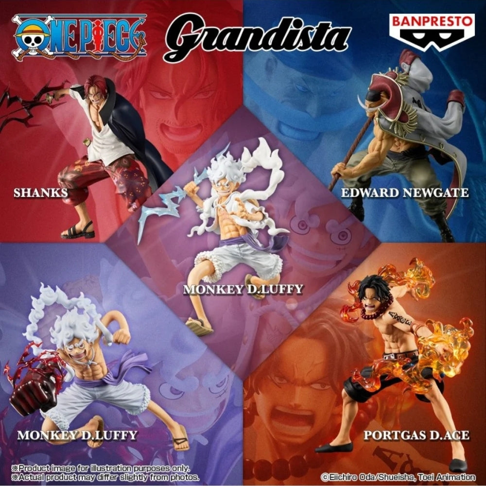 Bandai - One Piece Grandista-Monkey D.Luffy Gear5-Special Edition