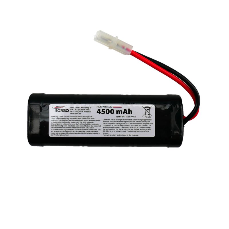 7.2V NIMH Battery 4500mAh with Tamiya Plug