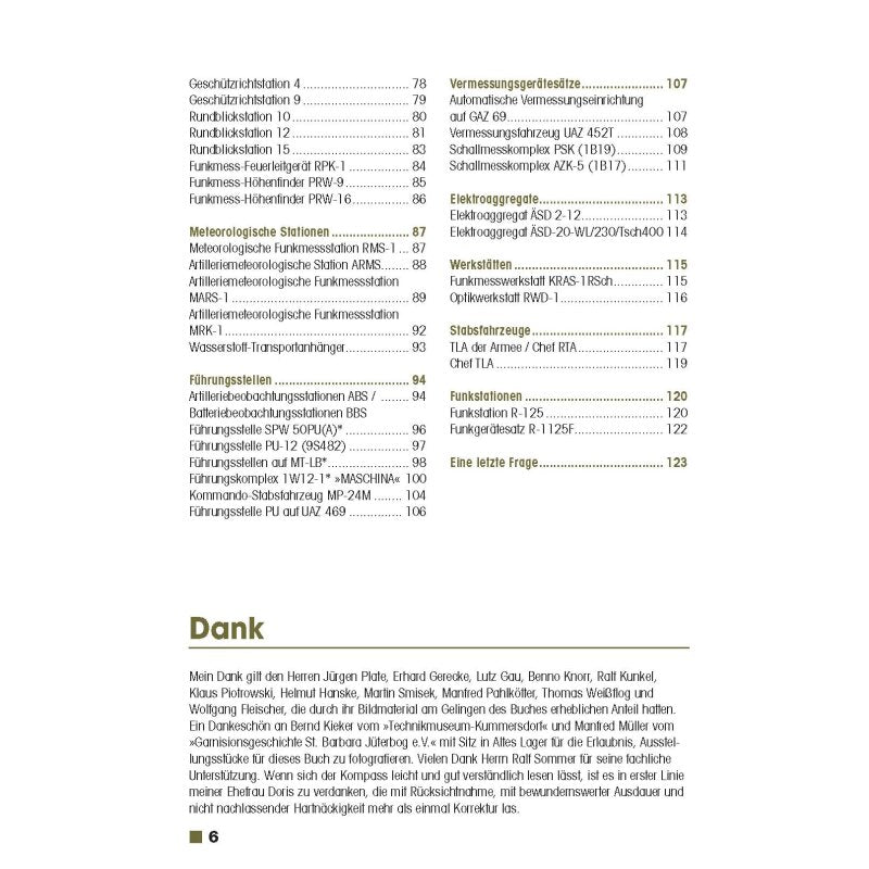 Artilleriesysteme der NVA Rohr- und Raketenwaffen 1956 -1990