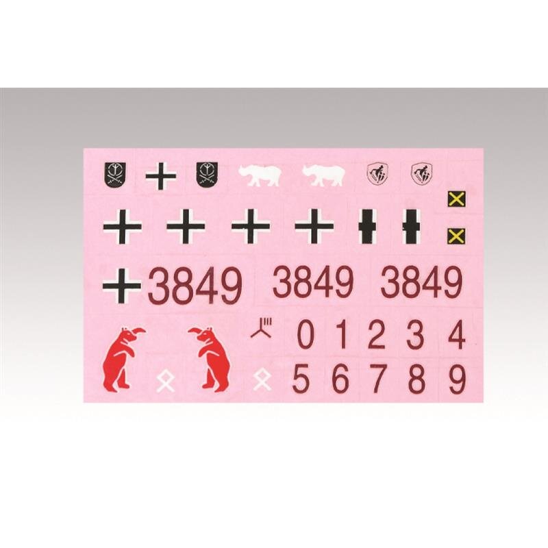 Decals Panzer III Type.H