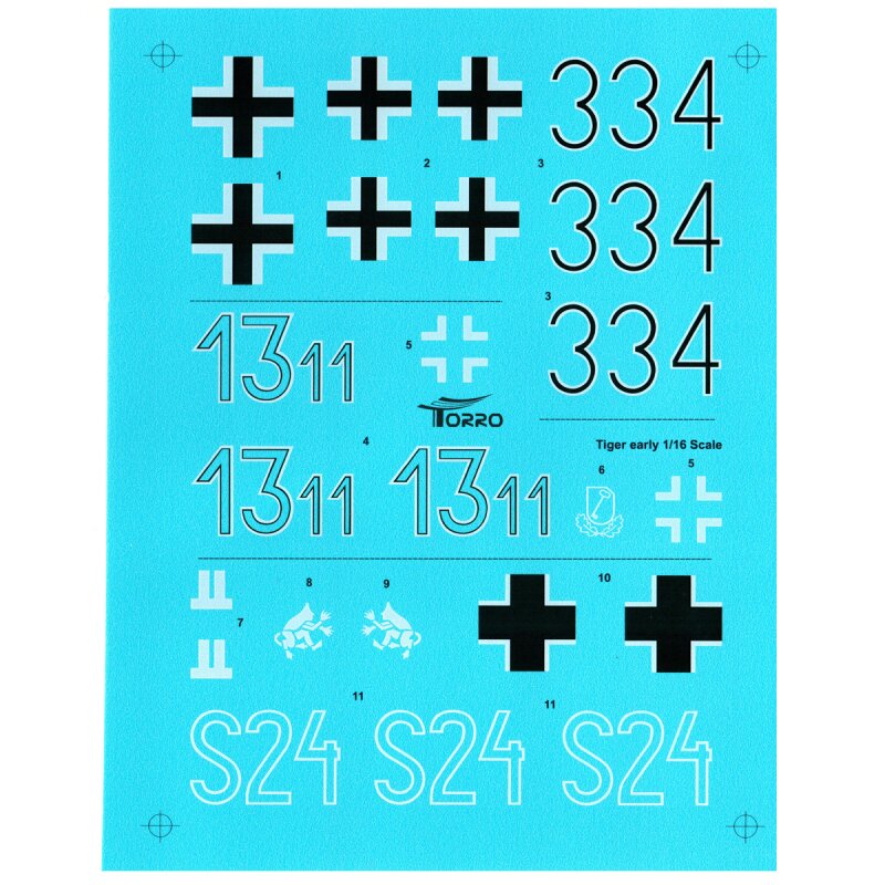 Decals Tiger I