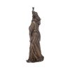 Bronze Wizard Merlin Figurine Arthurian Magic Sorcerer Ornament