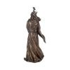 Bronze Wizard Merlin Figurine Arthurian Magic Sorcerer Ornament