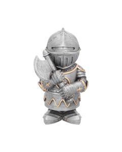 Silver knight Sir Defendalot figurine