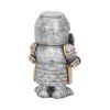 Silver knight Sir Defendalot figurine