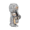 Silver knight Sir Defendalot figurine