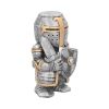 Silver knight Sir Defendalot figurine