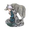 Protector Wolf Figurine by Anne Stokes Limited Edition Fantasy Wolf Ornament