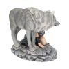 Protector Wolf Figurine by Anne Stokes Limited Edition Fantasy Wolf Ornament