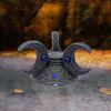 Witch Wiccan Witchcraft Broomstick Crystal Ball Holder