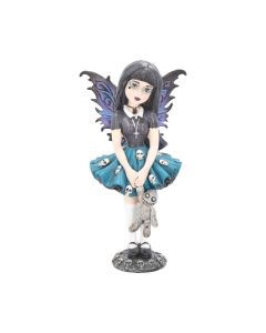 Little Shadows Lolita Figurine Gothic Fairy and Sugar Skull Ornament