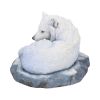 Guardian of the North Wolf Figurine by Lisa Parker Snowy Wolf Ornament