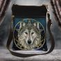 Small The Wild One Fantasy Wolf Shoulder Bag by Lisa Parker