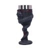 Black Chinese Dragon Coil Goblet Wine Glass