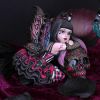 Little Shadows Lolita Figurine Gothic Fairy and Sugar Skull Ornament