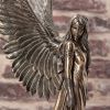 Large Anne Stokes Spirit Guide Bronze Ornament 43cm