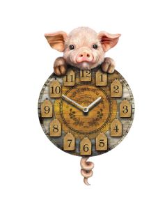 Trunkin' Tickin' Elephant Pendulum Clock