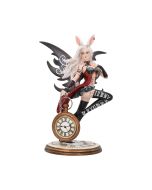 Three Wise White Bunny Figurines