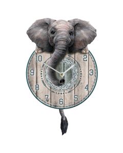 Piggin' Tickin' Pig Pendulum Clock