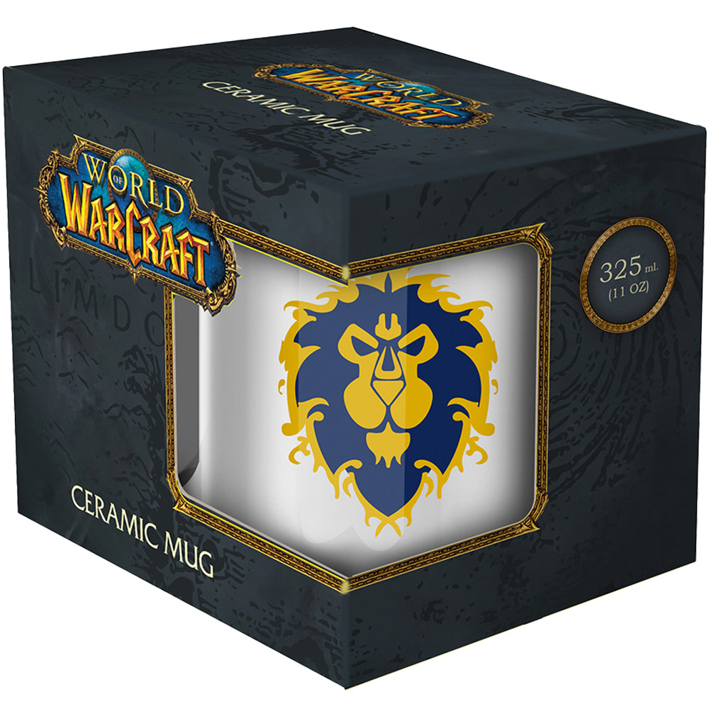 Mug World of Warcraft: Alliance (white), 11 OZ (325 ml) with Gift Packaging