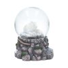 Lisa Parker Guardian of the North Wolf Snowglobe