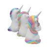 Three Wise Cutiecorns Ornament Cute Unicorn Figurine Set