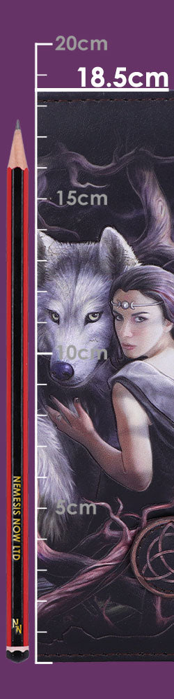 Anne Stokes Soul Bond Wolf Embossed Purse