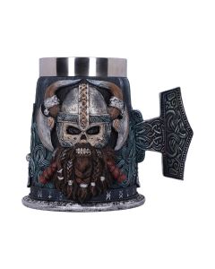 Ragnar Viking Skull Ornament 16cm
