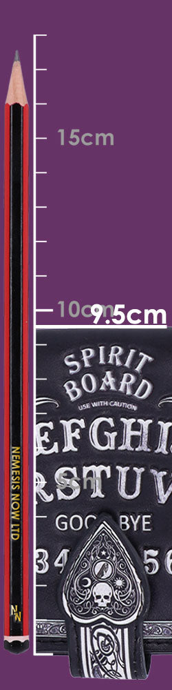 Nemesis Now Spirit Board Embossed Purse Ouija Wallet Black 18.5cm