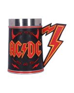 AC/DC Logo Leather Lightning Chained Wallet Purse