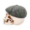 The Boss' Skull Wish His Flatcap Ornament 18.5cm