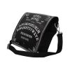 Nemesis Now Spirit Board Embossed Shoulder Tablet Bag Black 25cm
