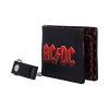 AC/DC Logo Leather Lightning Chained Wallet Purse
