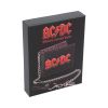 AC/DC Logo Leather Lightning Chained Wallet Purse