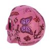 Pink Traditional Tribal Tattoo Fund Skull Money Box