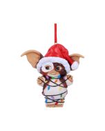 Gremlins Gizmo in Santa Hat Hanging Festive Decorative Ornament