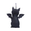 Malpuss Black Bat Cat Hanging Decorative Ornament 9.2cm