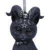 Pawzuph Black Horned Cat Hanging Decorative Ornament 10cm