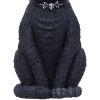 Pawzuph Black Horned Cat Hanging Decorative Ornament 10cm
