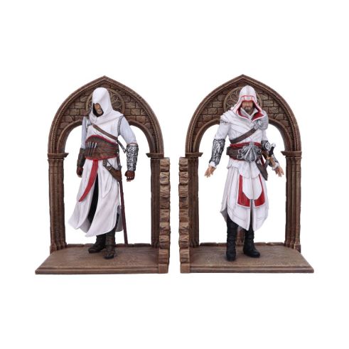 Officially Licensed Assassin’s Creed® Altaïr and Ezio Library Gaming Bookends
