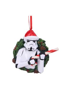 Officially Licensed Stormtrooper Candy Cane Hanging Ornament 12cm