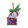Anne Stokes Surprise Gift Hanging Ornament 12.5cm